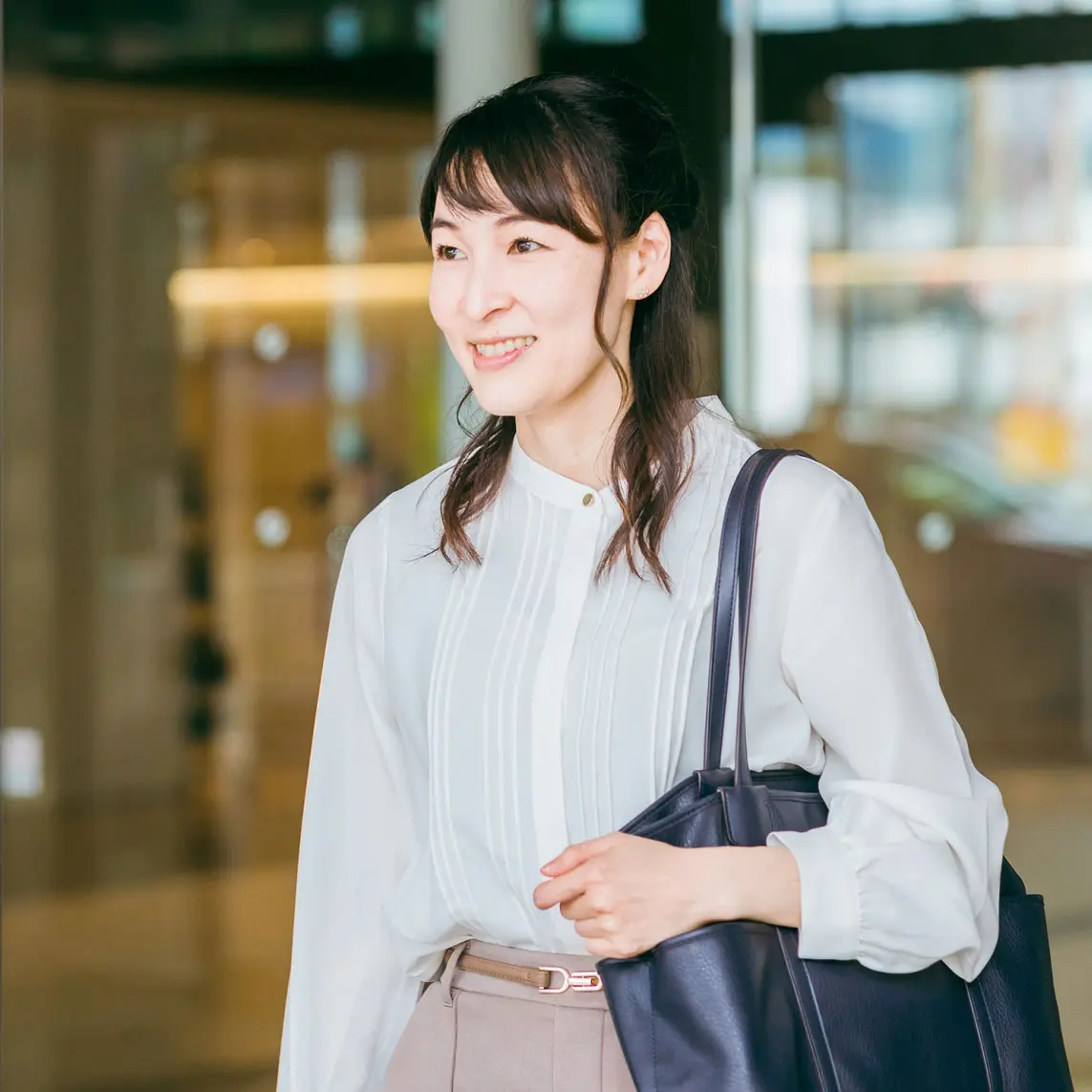 仕事終わりに